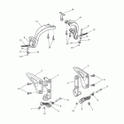 Speed Triple R Footrests & mountings