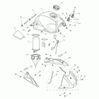 Speed Triple R Fuel tank / fuel pump fittings