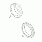Speed Triple R Tyres, valves & balance weights