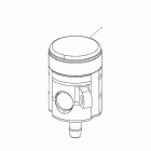 Speed Triple R Brake reservoir, rear, type 3