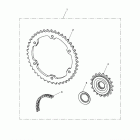 Speed Triple R Chain & sprocket kit