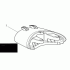 Speed Triple R Led rear light - clear