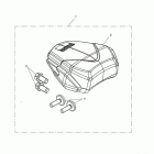 Speed Triple R Tail pack kit, 10-16l