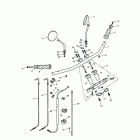 Speedmaster Handlebars, top yoke, cables & mirrors > 469049