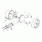 Speedmaster Headlight assembly 469050 >
