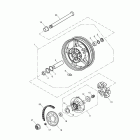 Speedmaster Rear wheel & final drive 469050 >