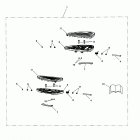Speedmaster Chrome line rider footboard kit 469050 >