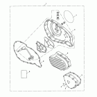 Speedmaster Engine cover kit, chrome > 469049