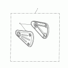 Speedmaster Footrest hanger kit, std > 469049