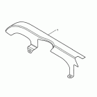 Speedmaster Number plate bracket, chrome > 469049