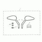 Speedmaster Oval mirrors, kit > 469049