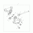 Speedmaster Pillion footboard mounting kit 469050 >