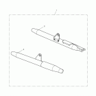 Speedmaster Silencers, chrome, pair  469050 >
