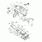 Sprint GT Rear mudguard & battery box