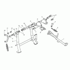Sprint GT Sidestand & centrestand
