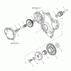 Sprint ST Starter drive gears > eng no 491323