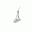 Sprint ST Lower chain guard kit, carbon fibre