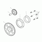 Street Triple Starter drive gears