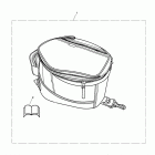 Street Triple Magnetic tank bag, 10-16 litre
