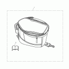 Street Triple Magnetic tank bag, 20-30 litre