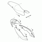 Street Triple R Rear bodywork & seat