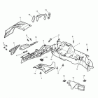 Street Triple R Rear mudguard & battery box