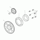 Street Triple R Starter drive gears