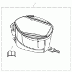 Street Triple R Magnetic tank bag, 20-30 l