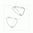 Thruxton Chrome side panel kit