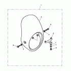 Thruxton Flyscreen kit > 281465-f2 / 129278-f4