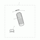 Thruxton Gaiter kit, forks