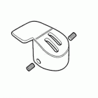 Thruxton Lifter arm chrome cover