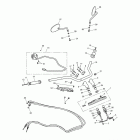 Thunderbird Handlebars, top yoke, cables & mirrors