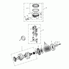 Thunderbird Crankshaft, connecting rods & pistons