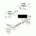 Thunderbird Footrests & mountings - special edition only