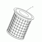 Thunderbird Air filter, washable