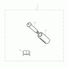 Thunderbird Chrome line shifter peg