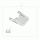 Thunderbird Chrome luggage rack