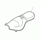Thunderbird Longhaul touring seat, dual