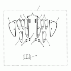 Thunderbird Lower deflector pair