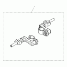 Thunderbird Mount adj. assy, pair