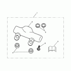 Thunderbird Rear master cylinder cover