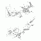 Thunderbird Storm Footrests & mountings