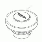 Thunderbird Storm Filler cap, fuel, locking