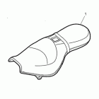 Thunderbird Storm Longhaul touring seat, dual