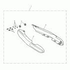 Thunderbird Storm Swingarm covers, black