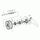 Tiger 1050 SE Заднее колесо