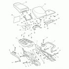 Tiger 800 Rear bodywork & seat