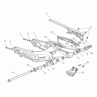 Tiger 800 Rear swingarm