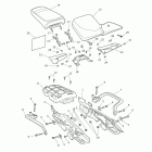 Tiger 800XC Rear bodywork & seat